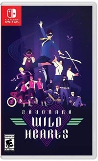 Sayonara Wild Hearts Switch Boxart