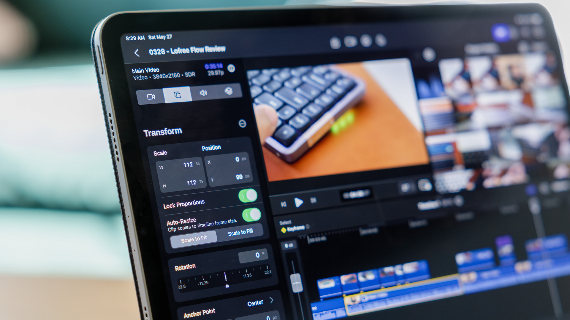 Final Cut Pro iPad Viewer