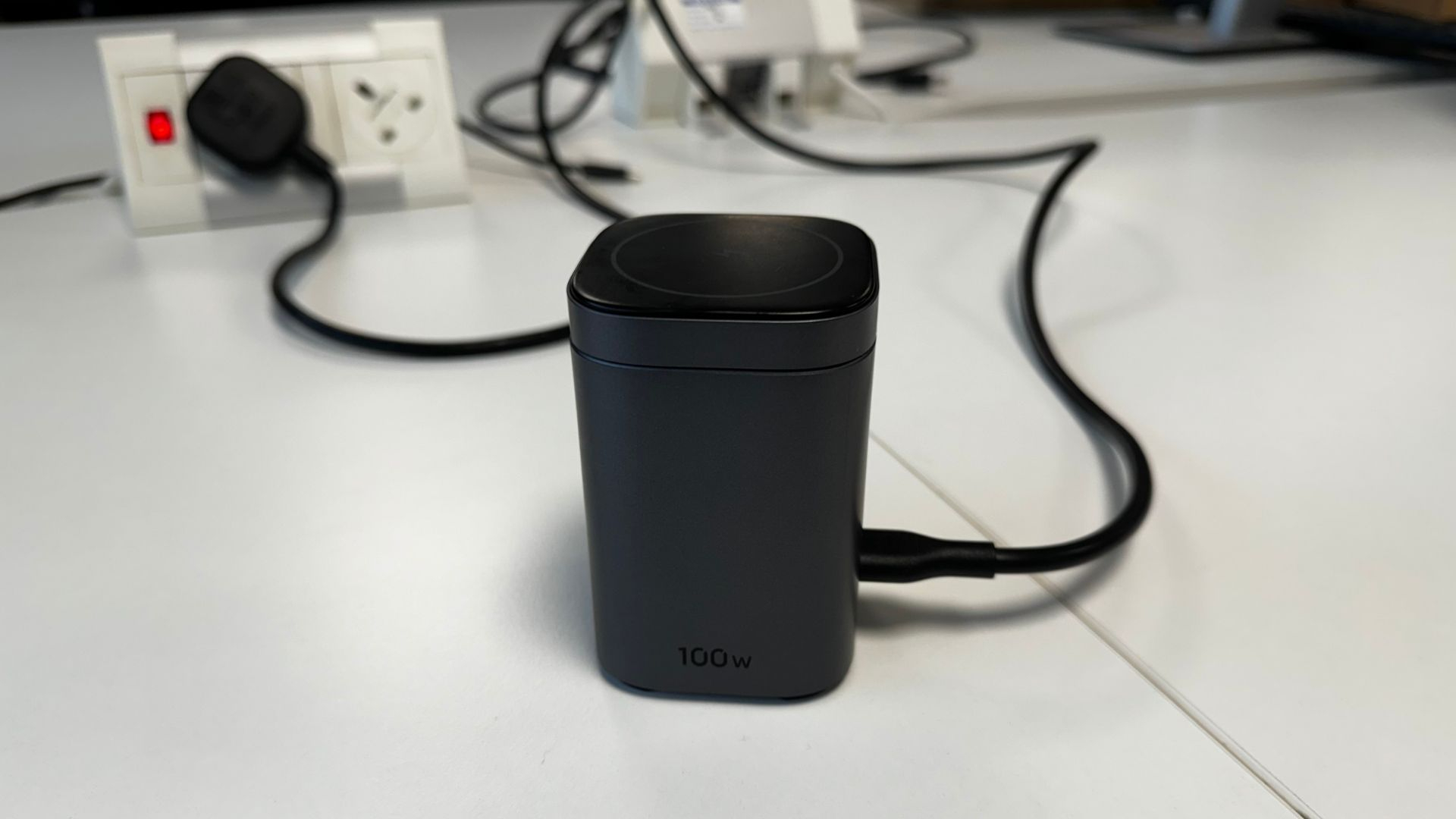 The Ugreen Nexode 100W charger with 15W MagSafe charger